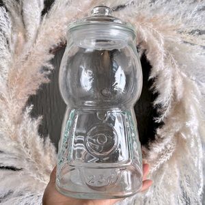 ✨NEW🍬Target Bullseye Playground 2022 Clear Glass Gumball Machine Jar🍭